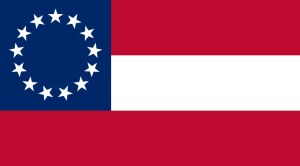 First Confederate National Flag named “Stars and Bars” 1861