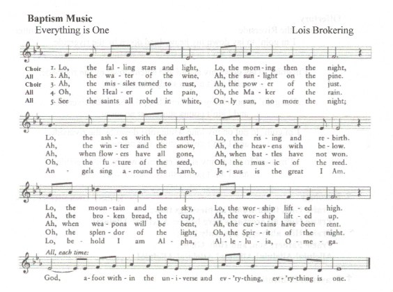 Everything is One - Baptism